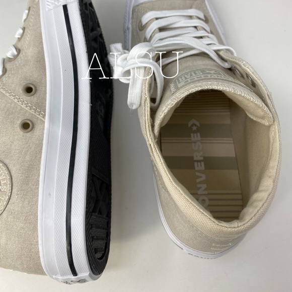 Converse Ctas Madison Mid Top Canvas Papyrus W - Picture 8 of 8